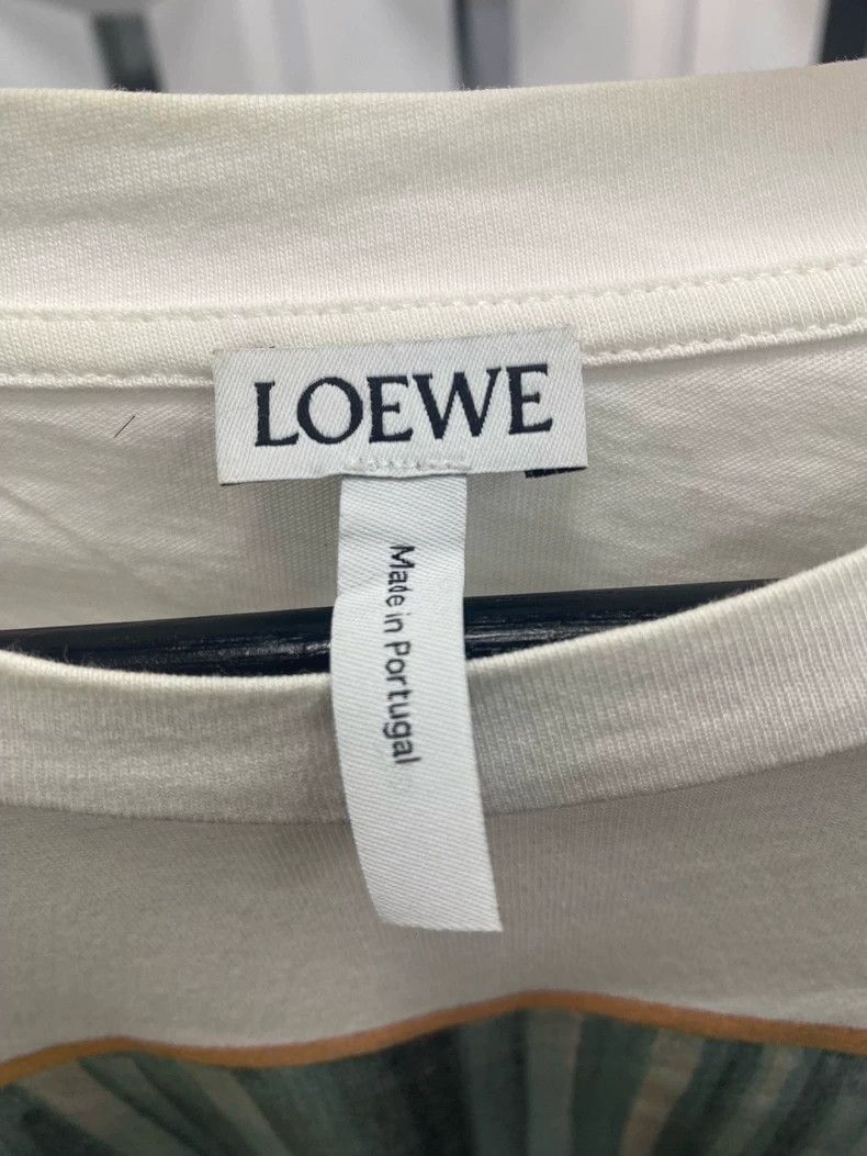 Loewe LOEWE Indian pattern printed round neck short sleeves Size S / US 4 / IT 40 - 3 Thumbnail
