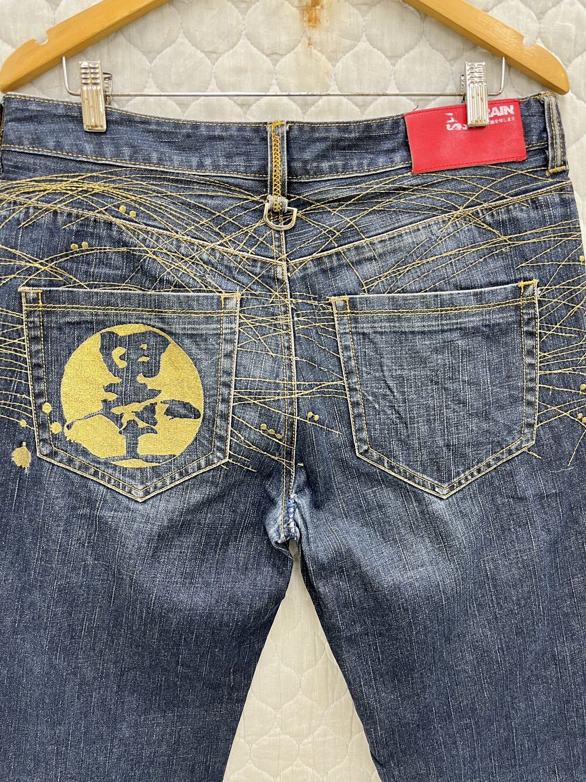 Karakuri Tamashii 🔥🔥🔥ARCHIVE TAKAHASHI BIG TRAIN JAPAN DENIM Size US 34 / EU 50 - 9 Thumbnail