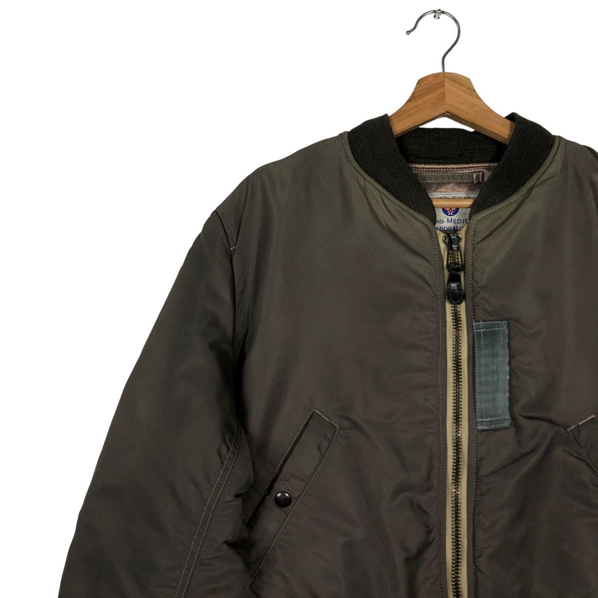 Buzz Rickson's 🔥80’s Vintage Bomber Jacket Riot Aero Medical Pherrow’s Size US S / EU 44-46 / 1 - 9 Thumbnail
