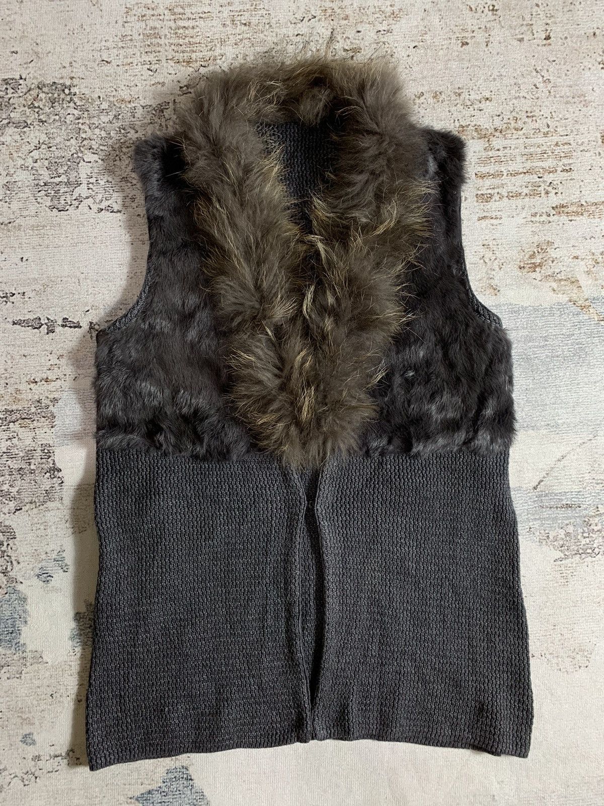 Beauty Beast × Japanese Brand Japanese Yesse vest faux fur lgb styled Size US L / EU 52-54 / 3 - 1 Thumbnail