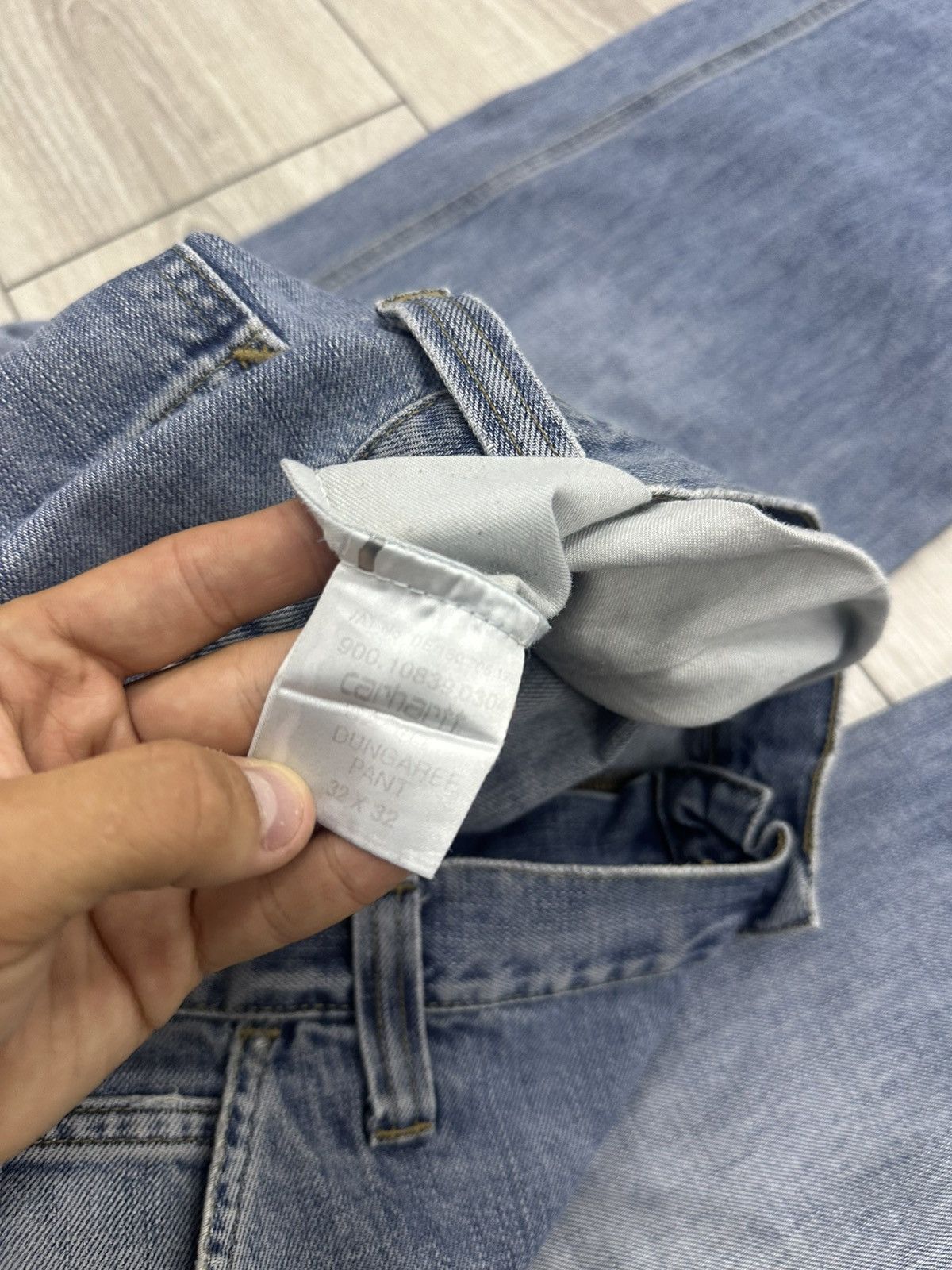 Carhartt Carhartt Vintage 90s Light Carpenter Jeans Y2K Size US 32 / EU 48 - 7 Thumbnail
