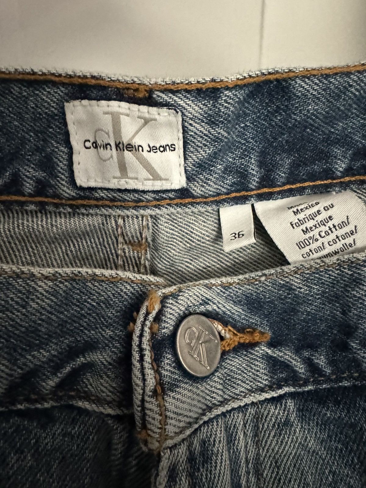 Calvin Klein Calvin Klein Jean Shorts Size US 36 / EU 52 - 3 Thumbnail