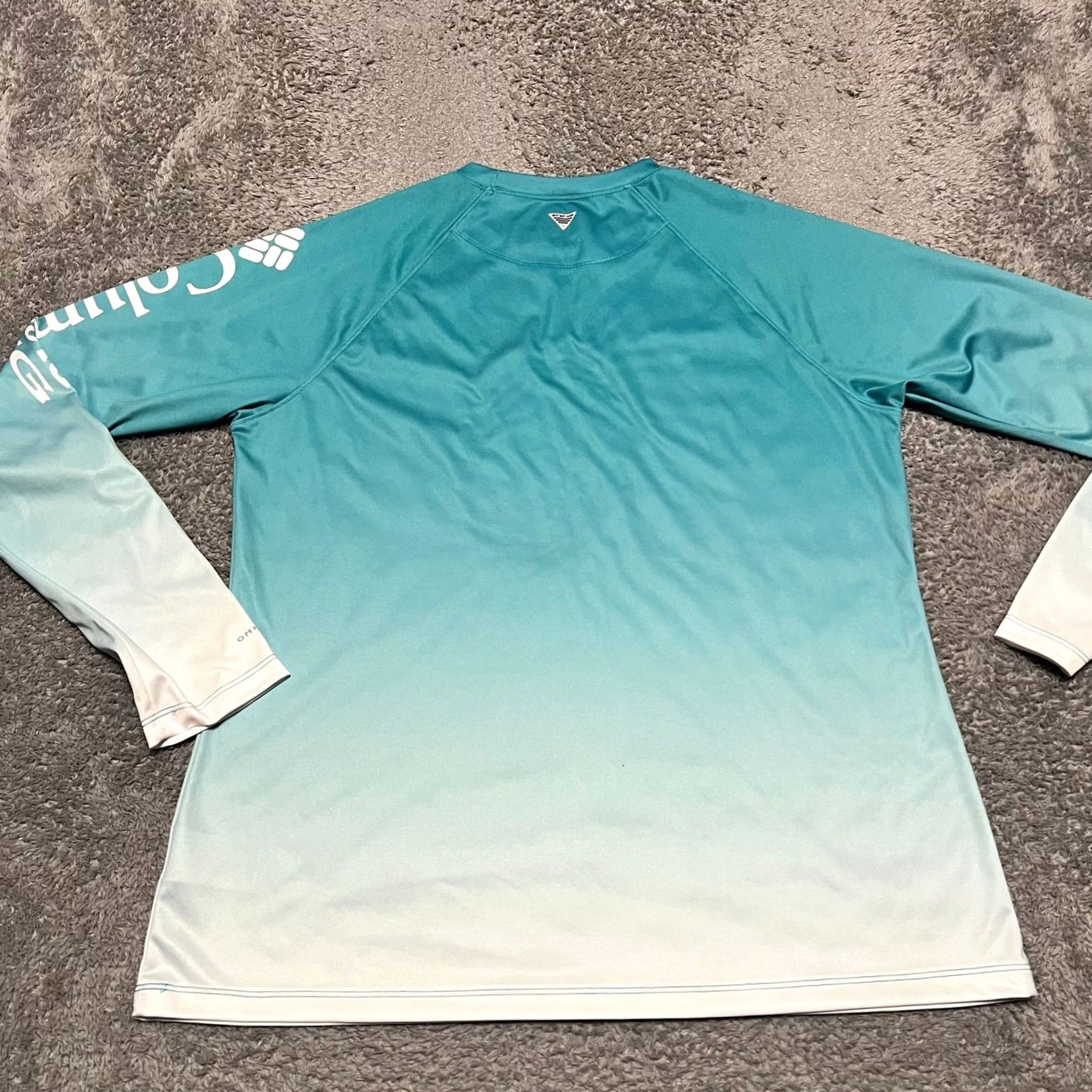 Altea Columbia PFG Shirt Womens XL Teal Blue Long Sleeve Fishing Performance Shirt Women XL Teal Blue Long Sleeve Columbia PFG Shirt Size XL / US 12-14 / IT 48-50 - 3 Thumbnail
