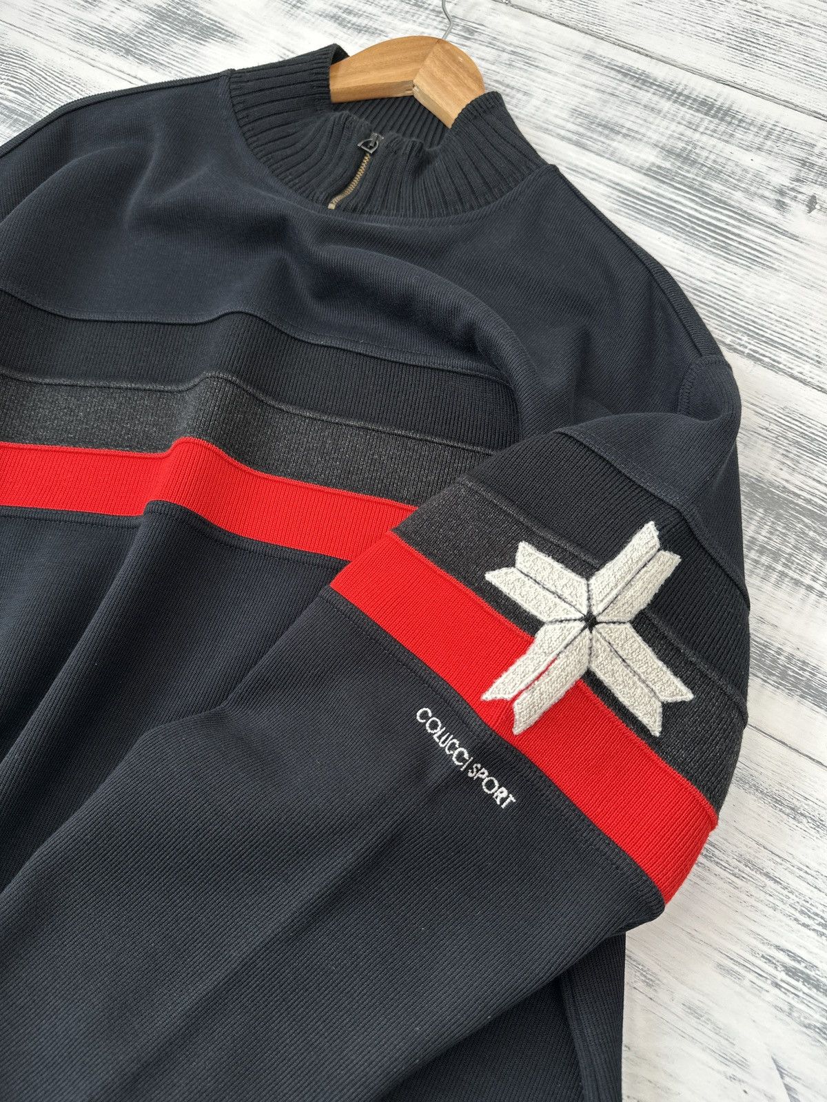Carlo Colucci Vintage CARLO COLUCCI SPORT Zip Sweater size L Size US L / EU 52-54 / 3 - 3 Thumbnail