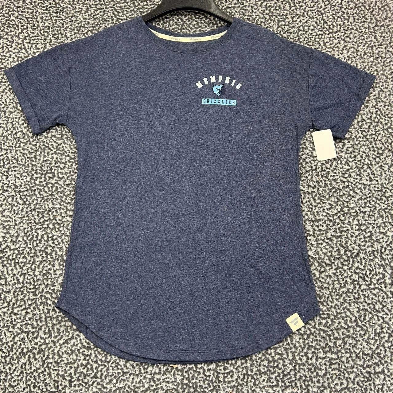 Other Memphis Grizzlies Shirt Women Blue Short Sleeve Crew Neck M Size M / US 6-8 / IT 42-44 - 1 Thumbnail