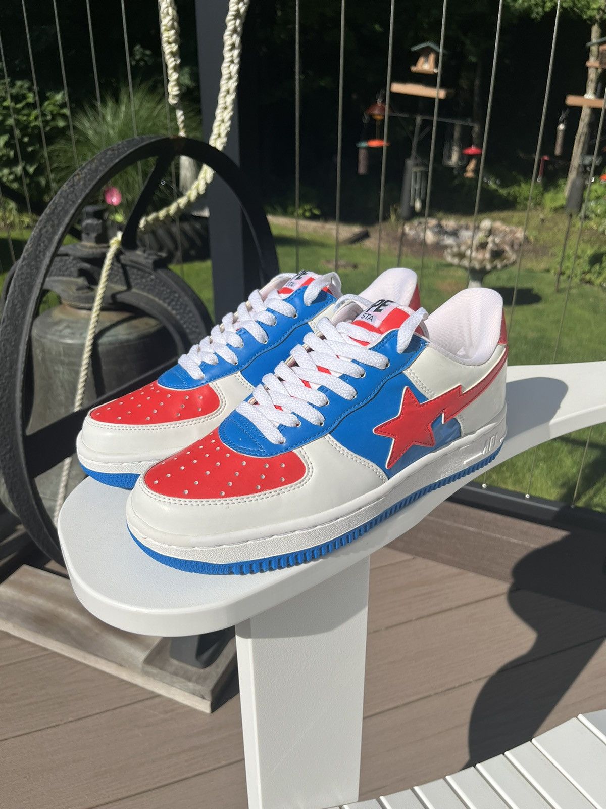 Bape RARE NIGO Bapesta 2005 Size 8.5 Size US 8.5 / EU 41-42 - 4 Thumbnail