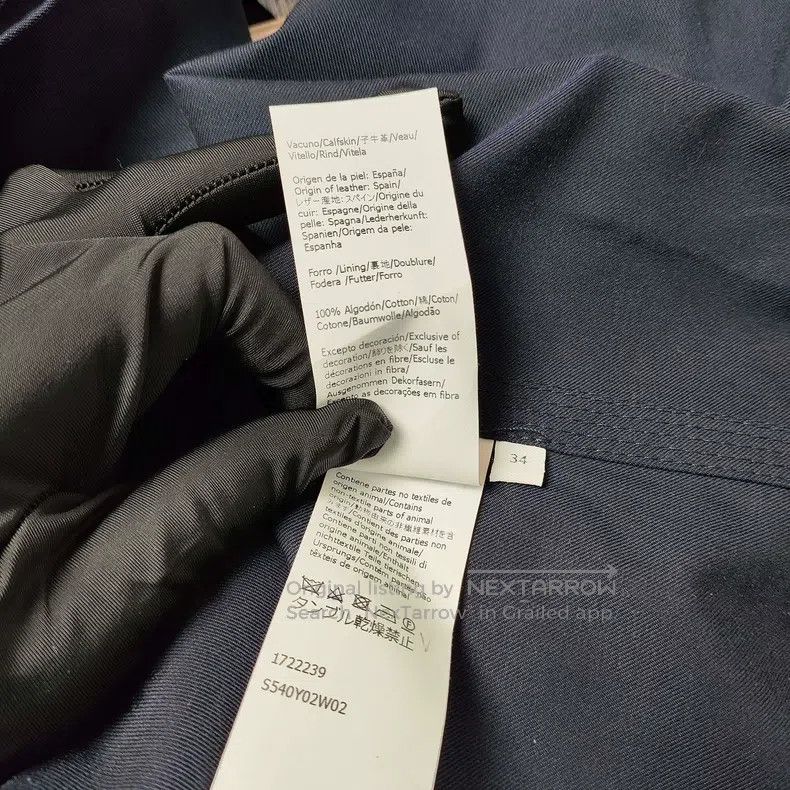 Loewe Loewe Jacket navy blue Size XXS / US 00 / IT 34 - 4 Thumbnail