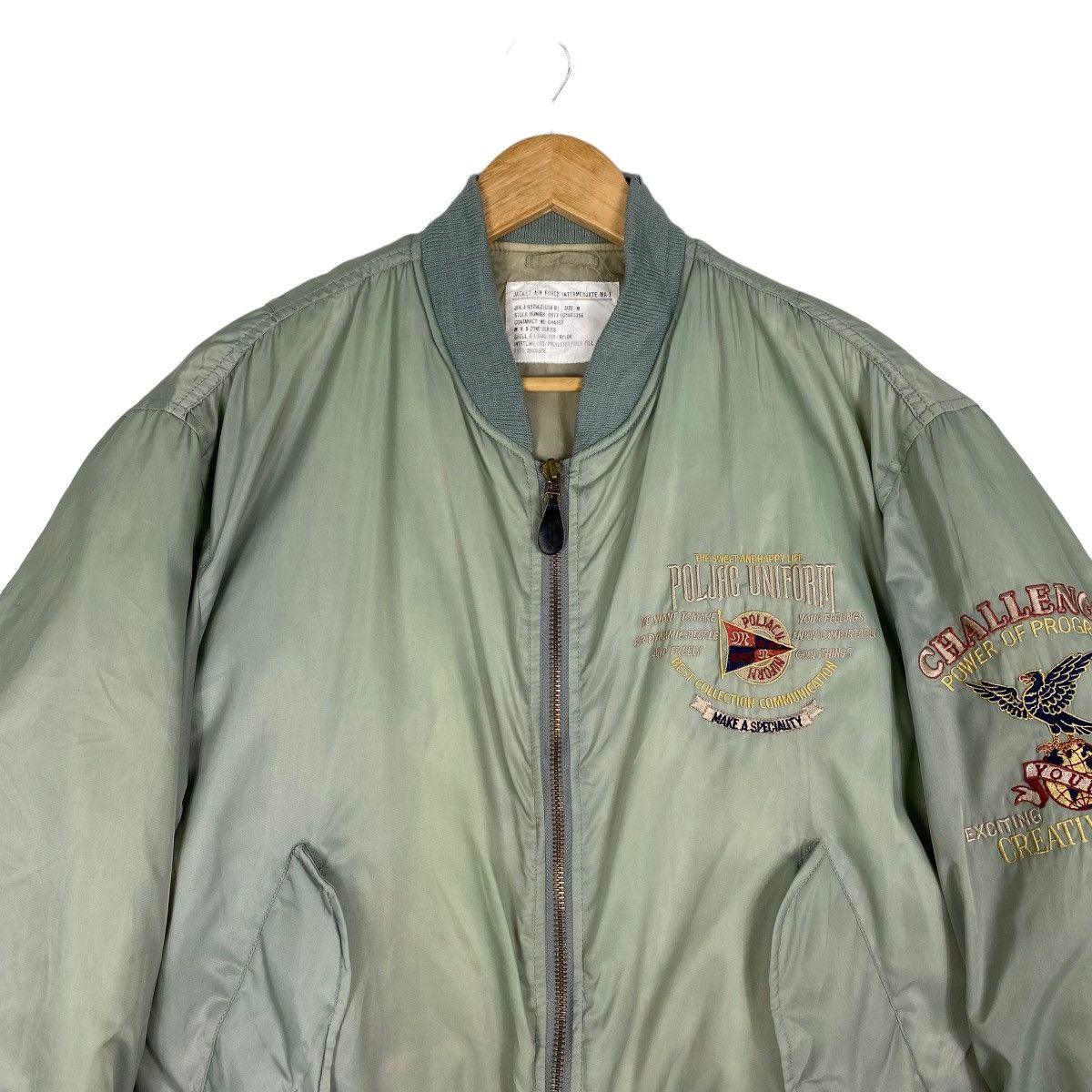 Avirex Vintage Air Force Intermedjate MA-1 Bomber Jacket Size US M / EU 48-50 / 2 - 4 Thumbnail