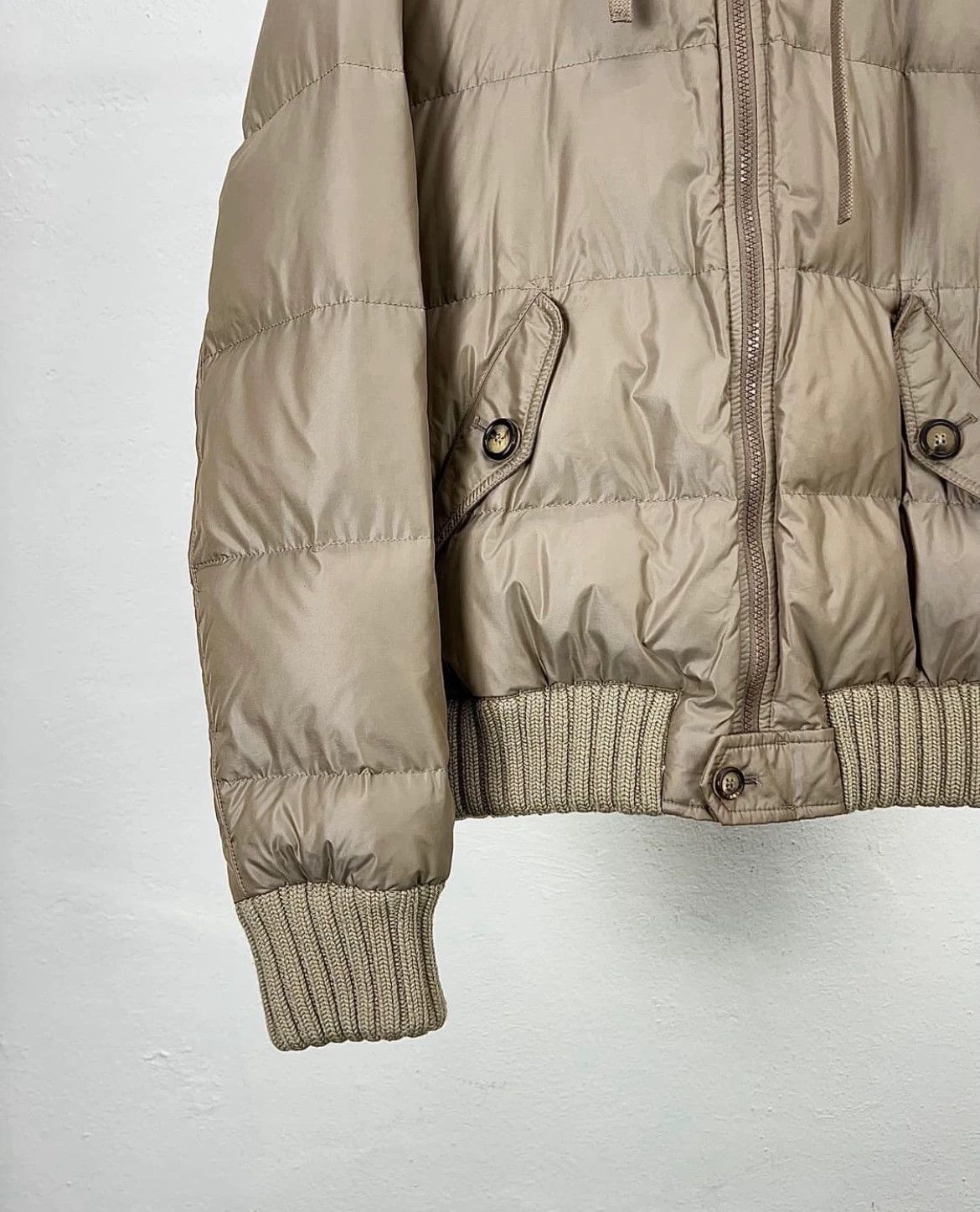 Dolce & Gabbana Dolce & Gabbana 00s Wool Panel Down Jacket Size US M / EU 48-50 / 2 - 3 Thumbnail