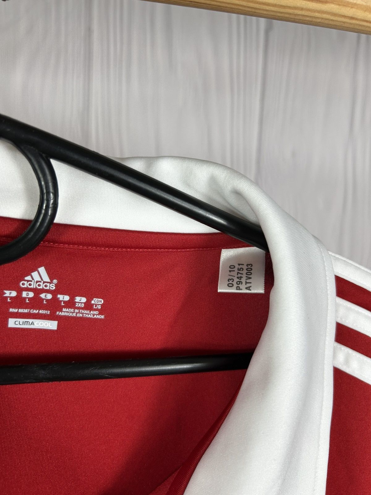 Adidas Middlesbrough Home football shirt 2010 2011 Jersey Size L Size US L / EU 52-54 / 3 - 7 Thumbnail