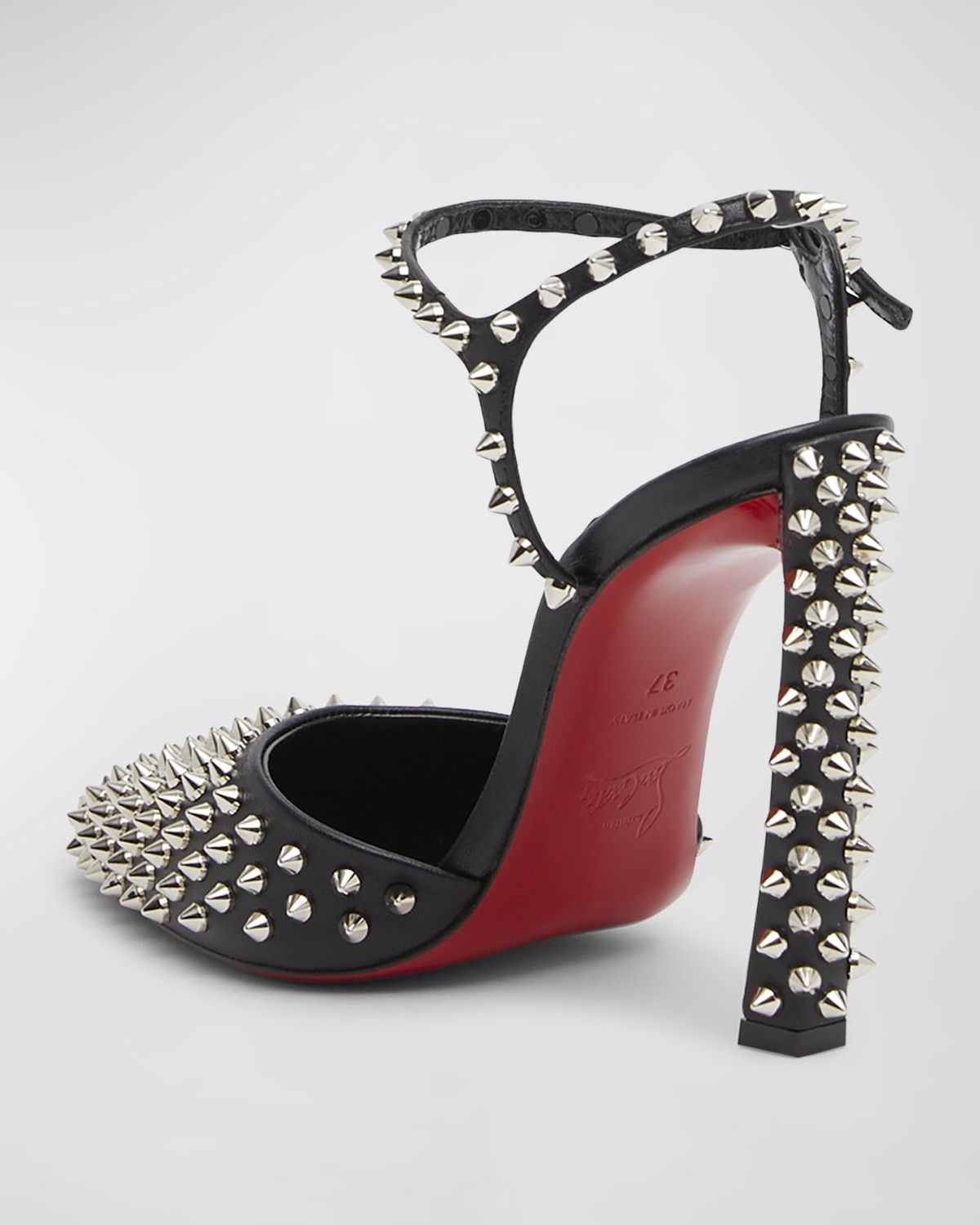 Christian Louboutin o1s1wg110925 Heels in Black Size US 5 / IT 35 - 5 Thumbnail