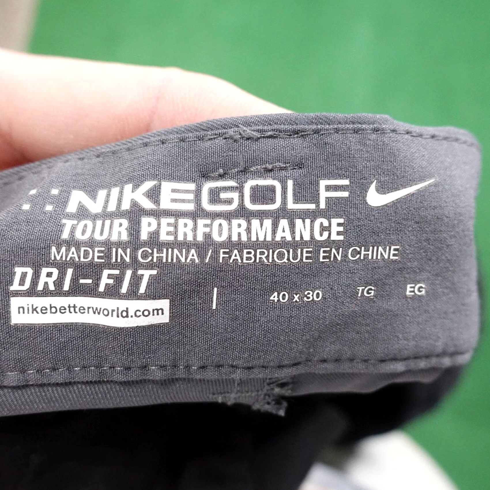 Nike Nike Golf Tour Performance Pants Mens 40x30 Gray Chino Dri-Fit Stretch Size US 40 / EU 56 - 6 Thumbnail