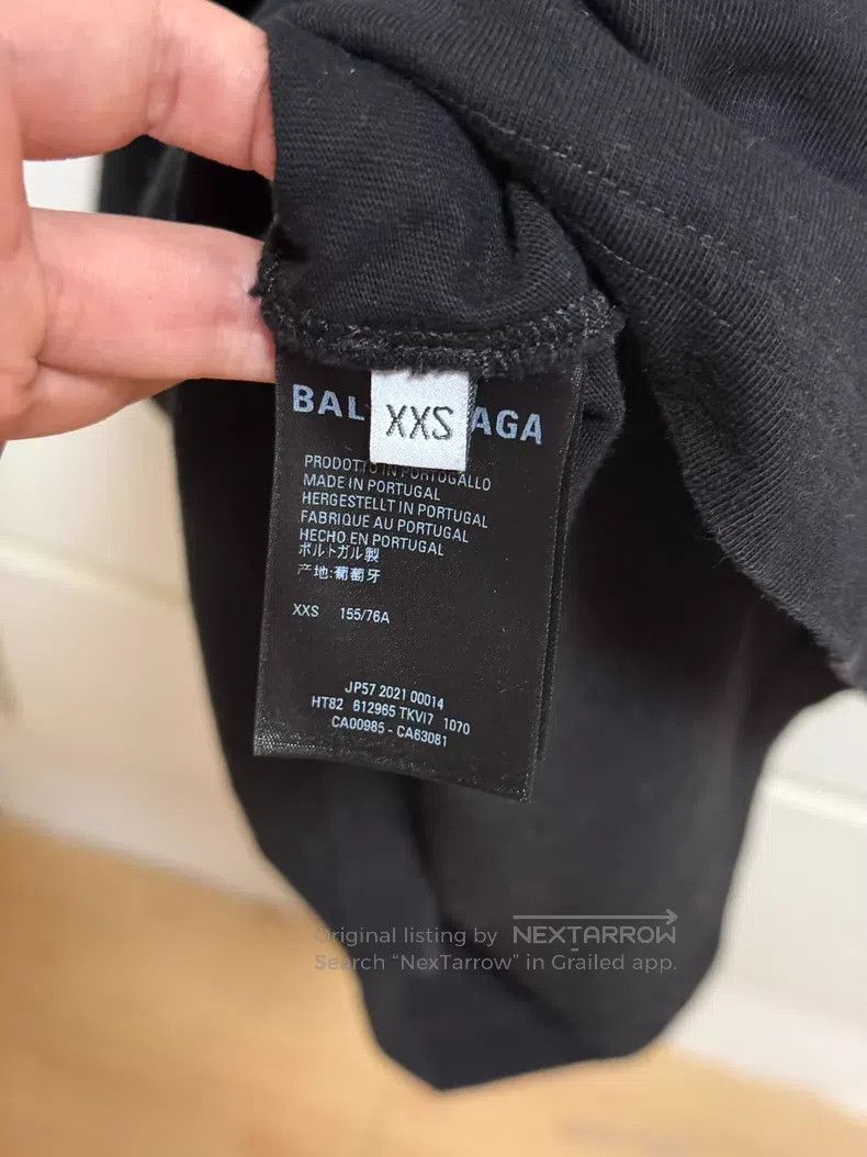Balenciaga Balenciaga Mosaic Logo Short Sleeve T-Shirt Size US XXS / EU 40 - 2 Thumbnail