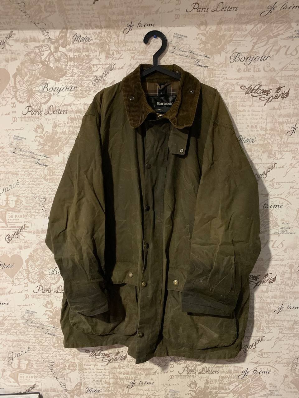 Barbour Northumbia vintage waxed rare jacket