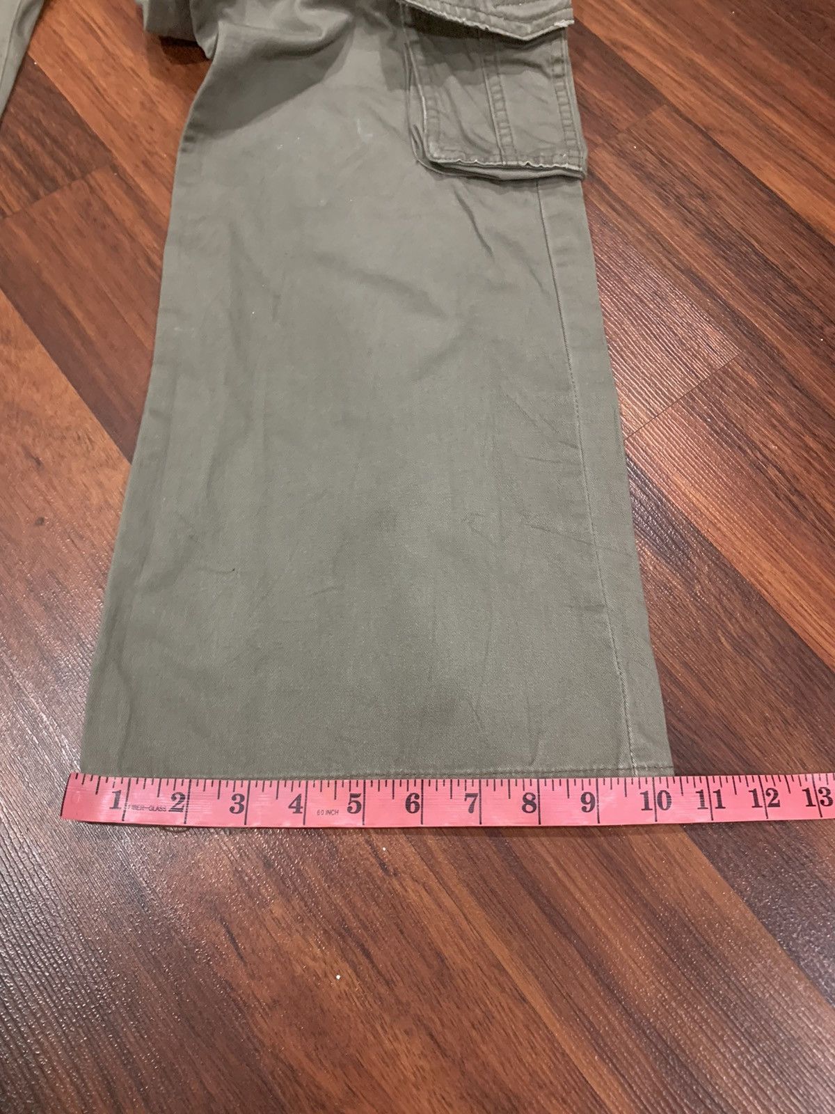 If Six Was Nine × Le Grande Bleu (L.G.B.) 💥 Flared 💥M. Deux Cargo Pants Size 30" / US 8 / IT 44 - 7 Thumbnail