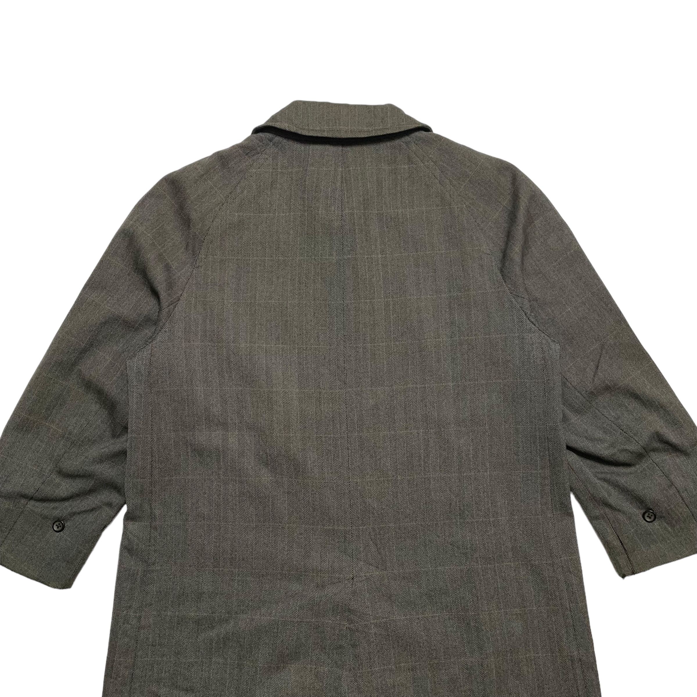 Burberry Vintage 80s Burberrys Checkered Coat Size US S / EU 44-46 / 1 - 10 Thumbnail
