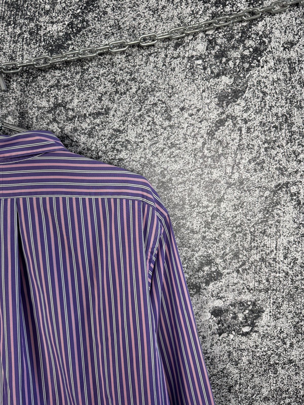 Polo Ralph Lauren Polo Ralph Lauren Long Sleeve Striped Shirt Button Up XL Size US XL / EU 56 / 4 - 12 Thumbnail