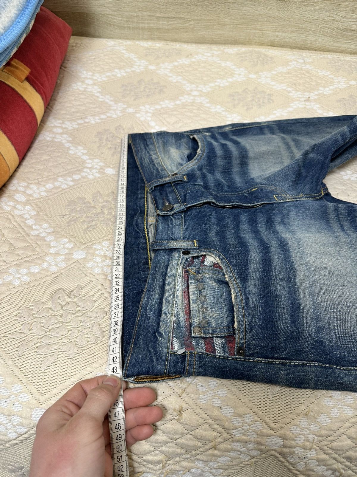 Denim & Supply Ralph Lauren 🔥 FW14 Denim Supply Ralph Lauren Distressed Denim Jeans Pant Size US 33 - 12 Thumbnail