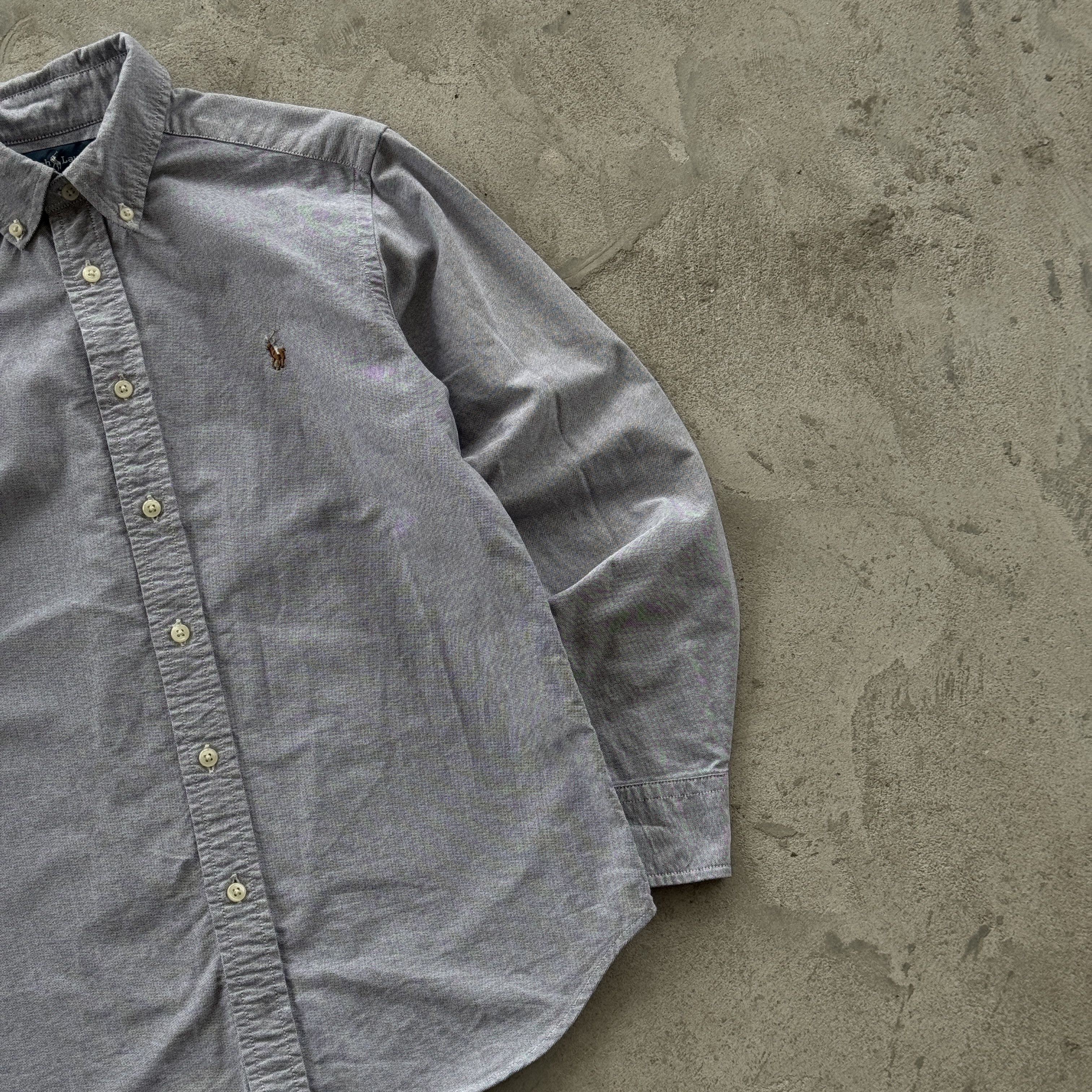 Polo Ralph Lauren Vintage Polo Ralph Lauren Oxford Cotton Button Down Shirt Size M / US 6-8 / IT 42-44 - 2 Thumbnail