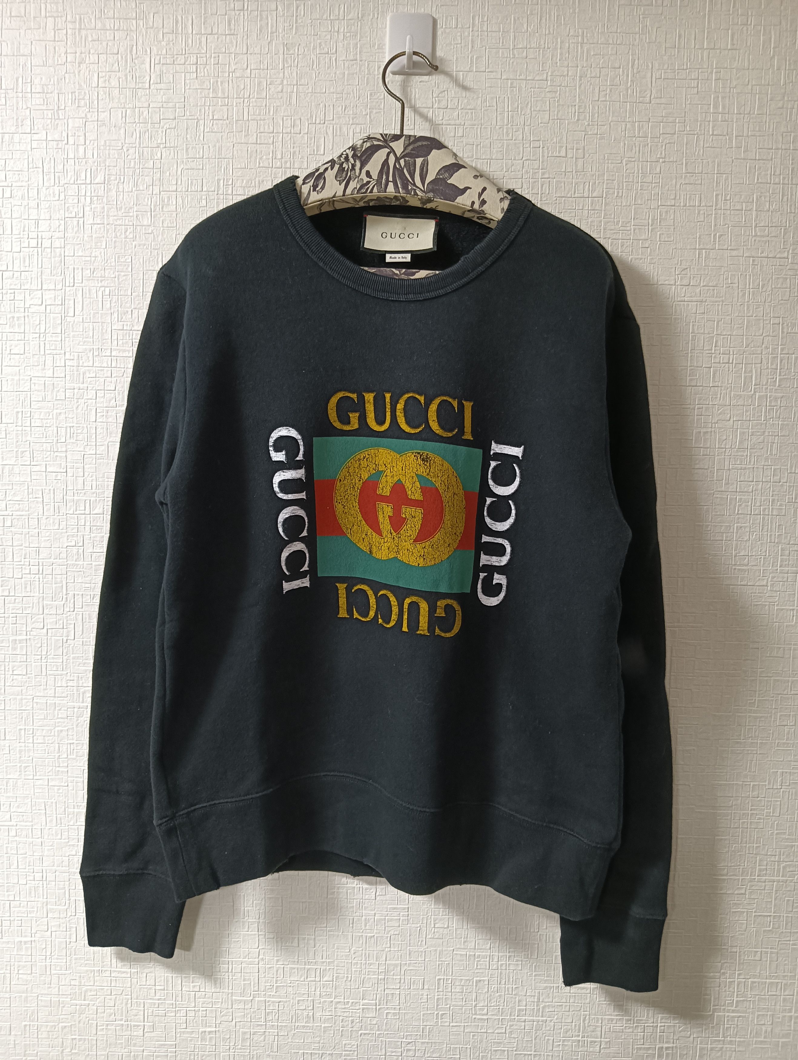 Gucci Square Logo Sweatshirt Size US XS / EU 42 / 0 - 1 Thumbnail