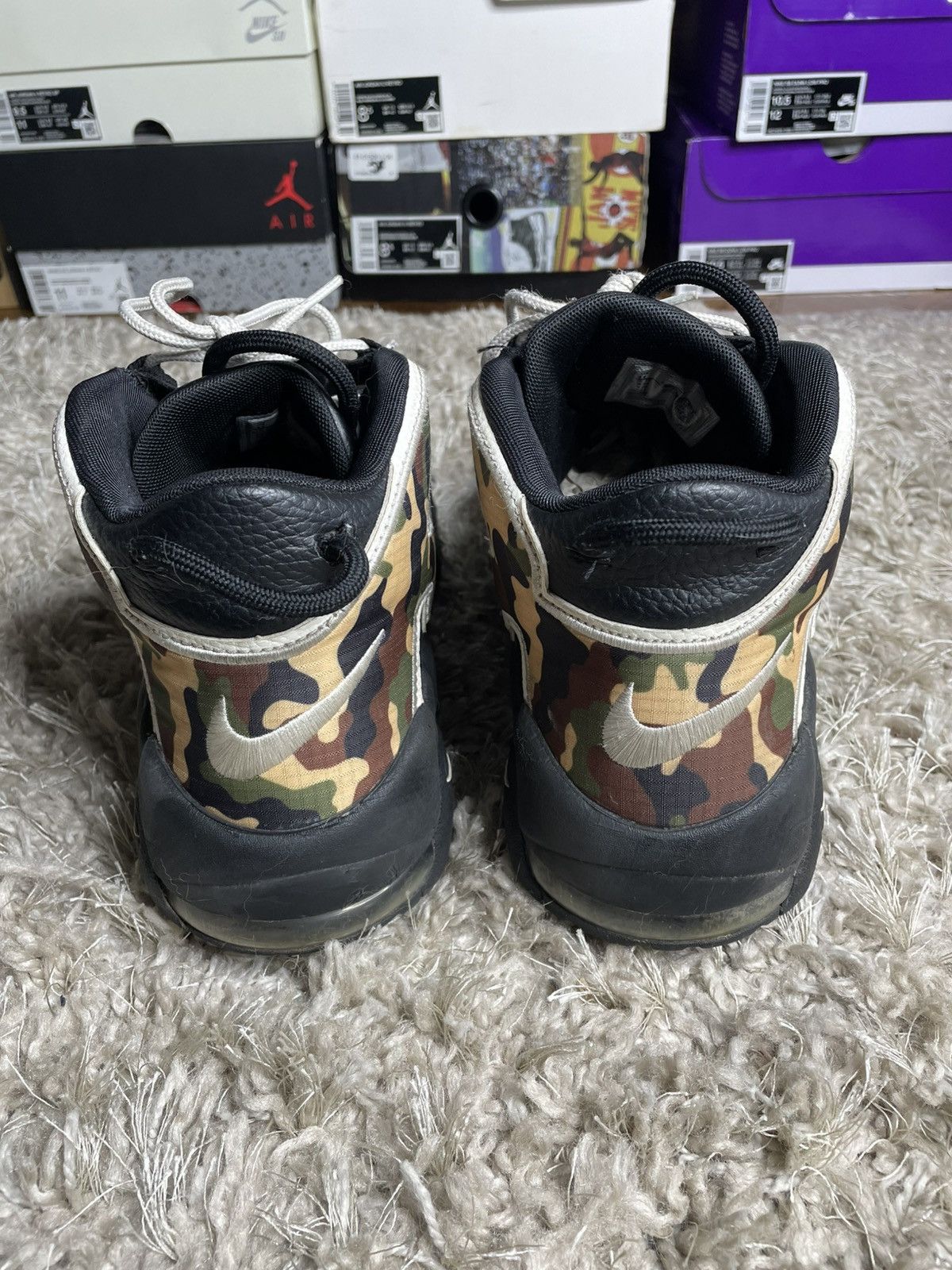 Nike Nike Air More Uptempo QS Camo Size US 11 / EU 44 - 6 Thumbnail
