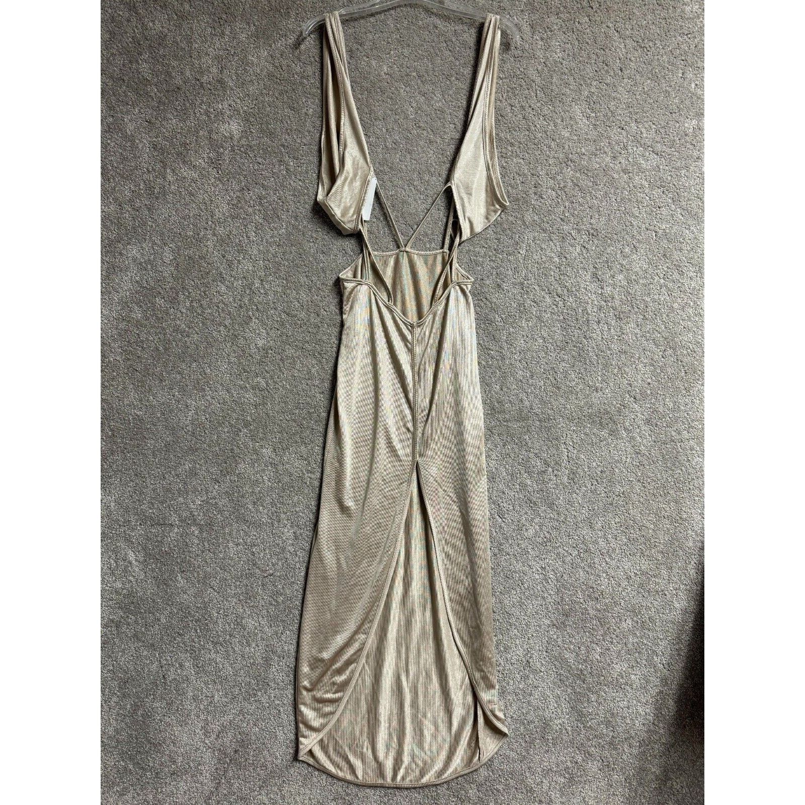 Cider Cider Slip Dress M Midi Slinky Y2K Coquette Evening Wear Size M / US 6-8 / IT 42-44 - 2 Thumbnail