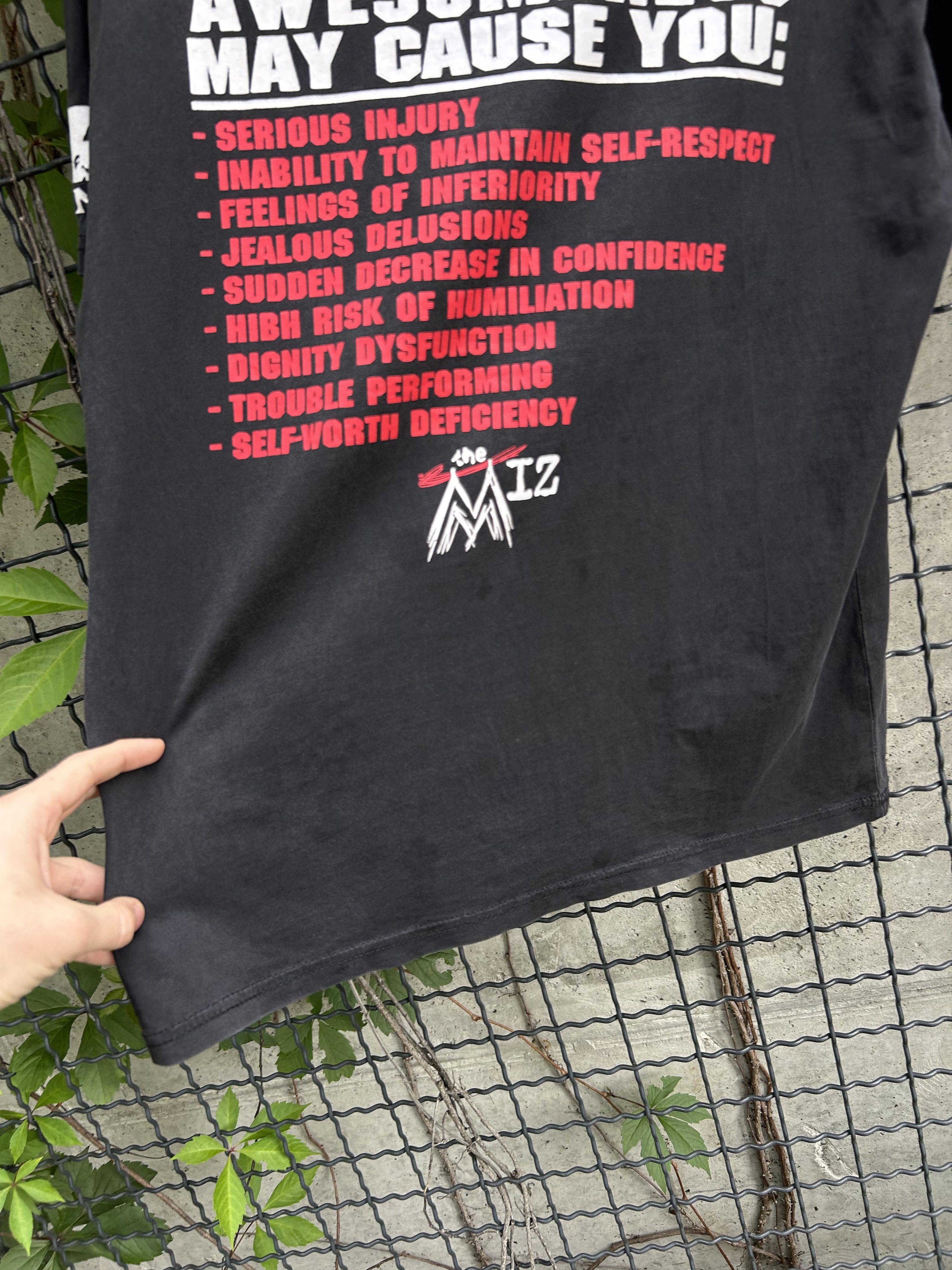 WWE Vintage 2000s The Miz WWE Wrestling T-shirt Size US M / EU 48-50 / 2 - 17 Thumbnail