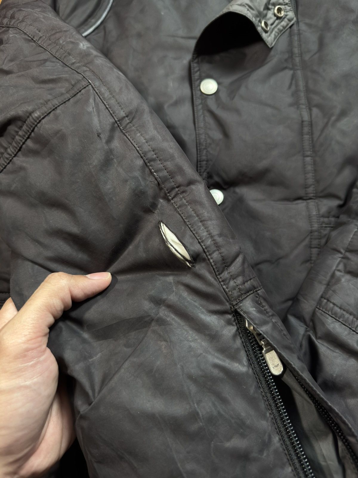 Tornado Mart Tornado Mart Puffer Down Jacket Size US S / EU 44-46 / 1 - 6 Thumbnail
