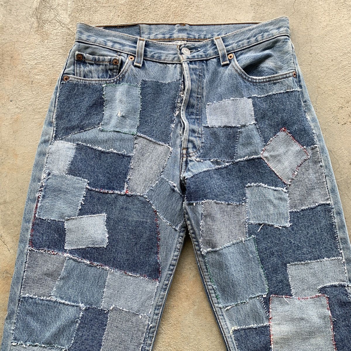 Junya Watanabe × Levi's ‼️BINDING NOW‼️Patchwork Jeans Size 30" / US 8 / IT 44 - 1 Thumbnail