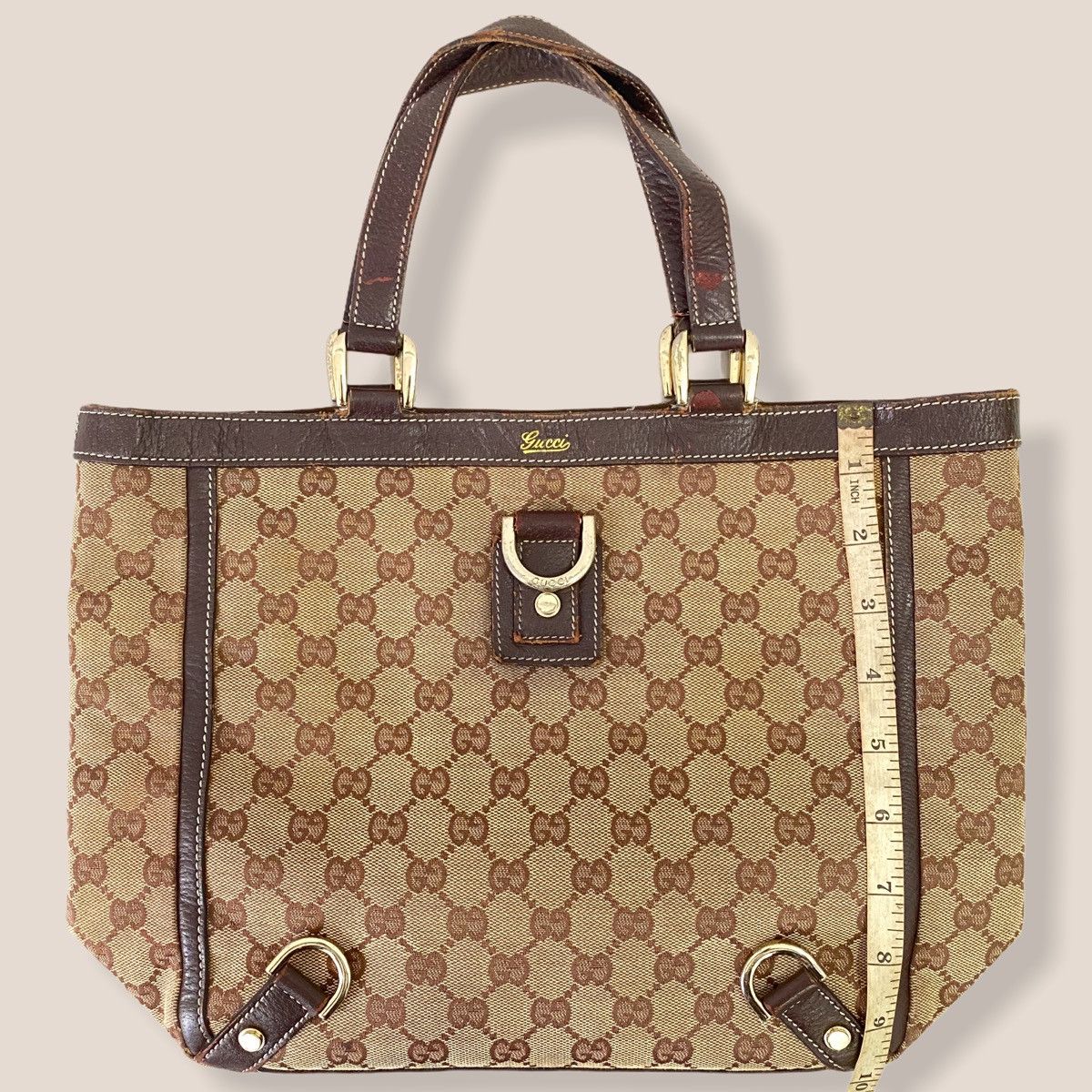 Gucci ‼️YES‼️ AUTHENTIC GUCCI GG ABBEY D-RING TOTE BAG Size ONE SIZE - 13 Thumbnail