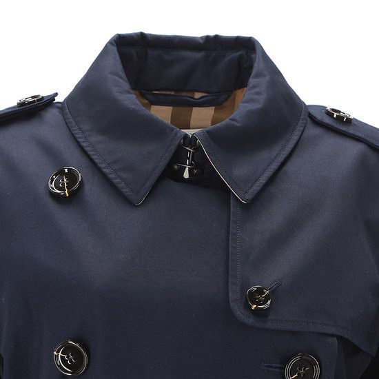 Burberry o1w1db10426 Trench Coat in Navy Size XXL / US 16-18 / IT 52-54 - 3 Thumbnail