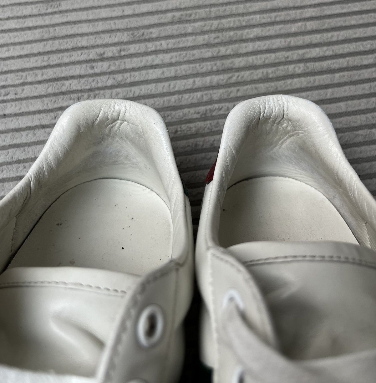 Gucci Gucci Ace Bee Leather Sneakers 00s Size US 6.5 / EU 39-40 - 12 Thumbnail