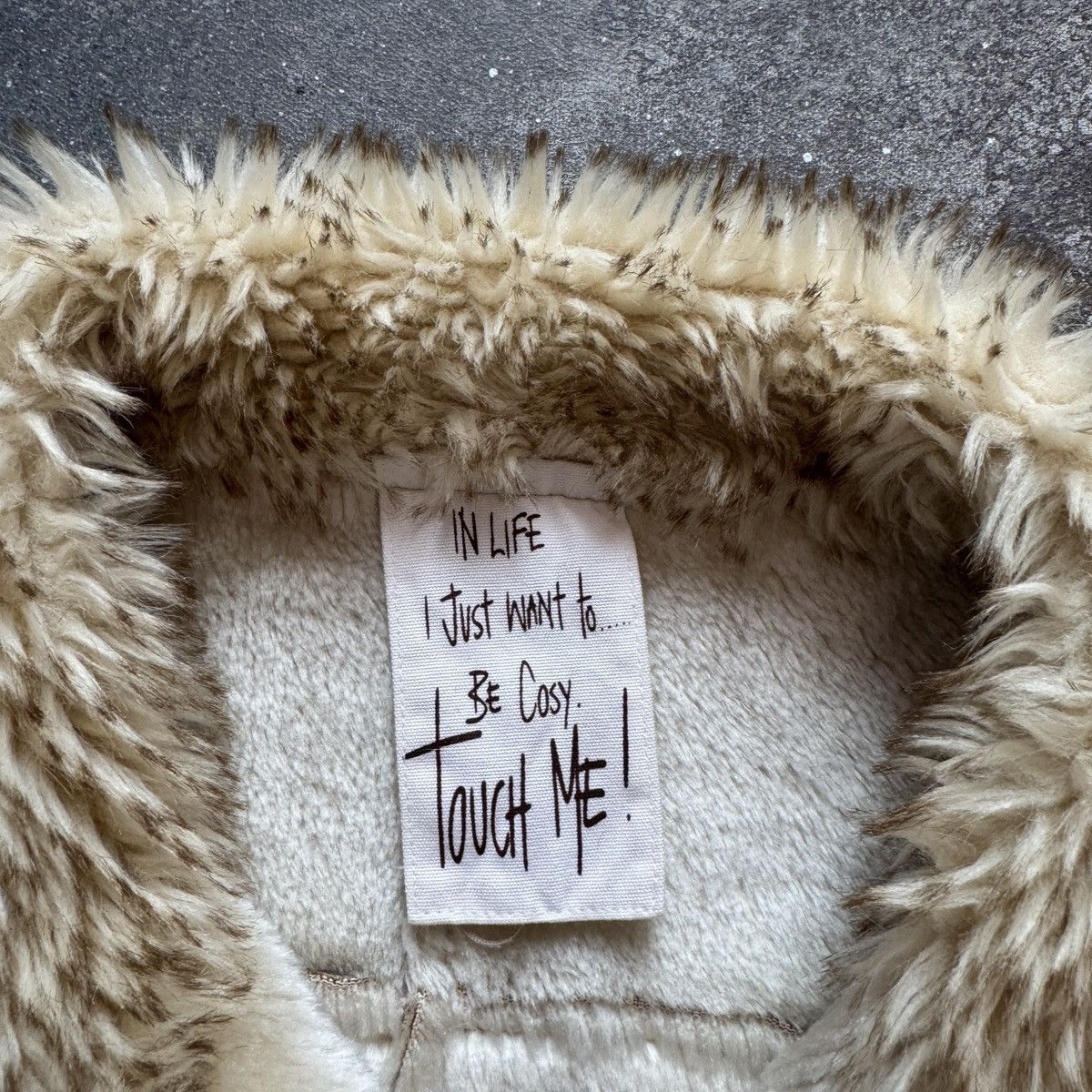 River Island River Island Y2K Faux Fur Sheepskin/Shearling Style Jacket Size L / US 10 / IT 46 - 15 Thumbnail