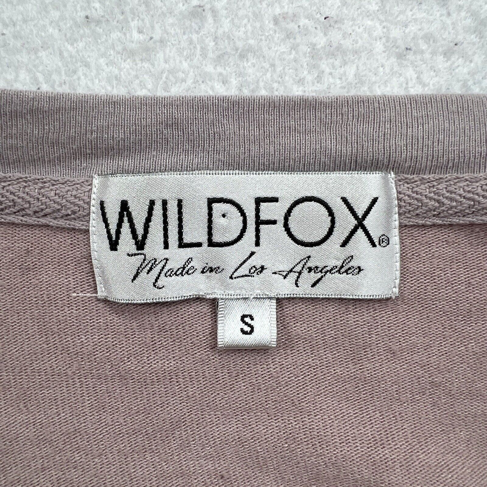 Wildfox Wildfox Sweater Pullover V Neck Mauve Pink Polyester Blend Size S / US 4 / IT 40 - 10 Thumbnail