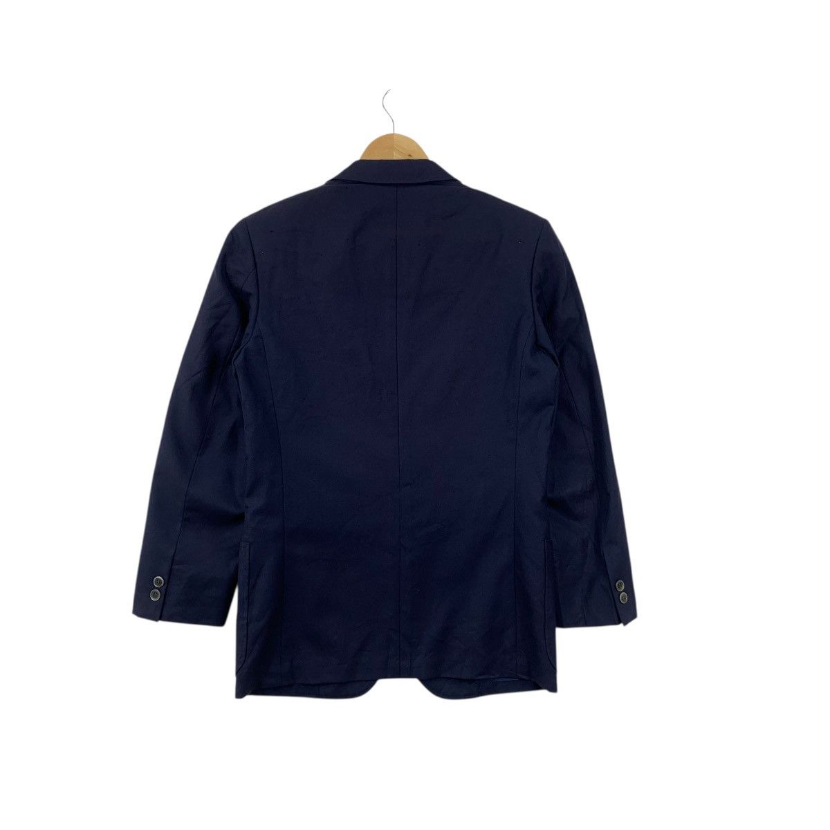 Yohji Yamamoto Vintage YOHJI YAMAMOTO DURBAN x PIATTELLI Wool Blazer Coat Size 42R - 7 Thumbnail