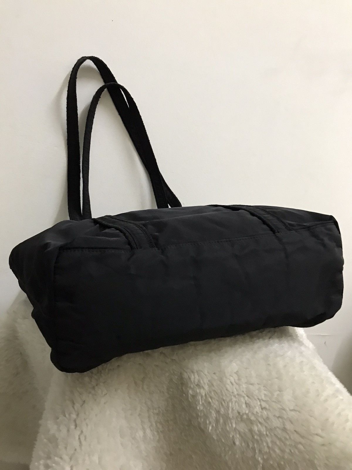 Prada Prada Tessuto Nero Nylon Tote Bag Size ONE SIZE - 6 Thumbnail