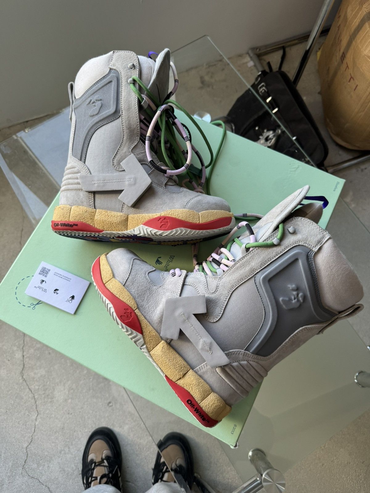 Off-White Off-White Snow Sneakers by Virgil Abloh Size US 6 / IT 36 - 3 Thumbnail