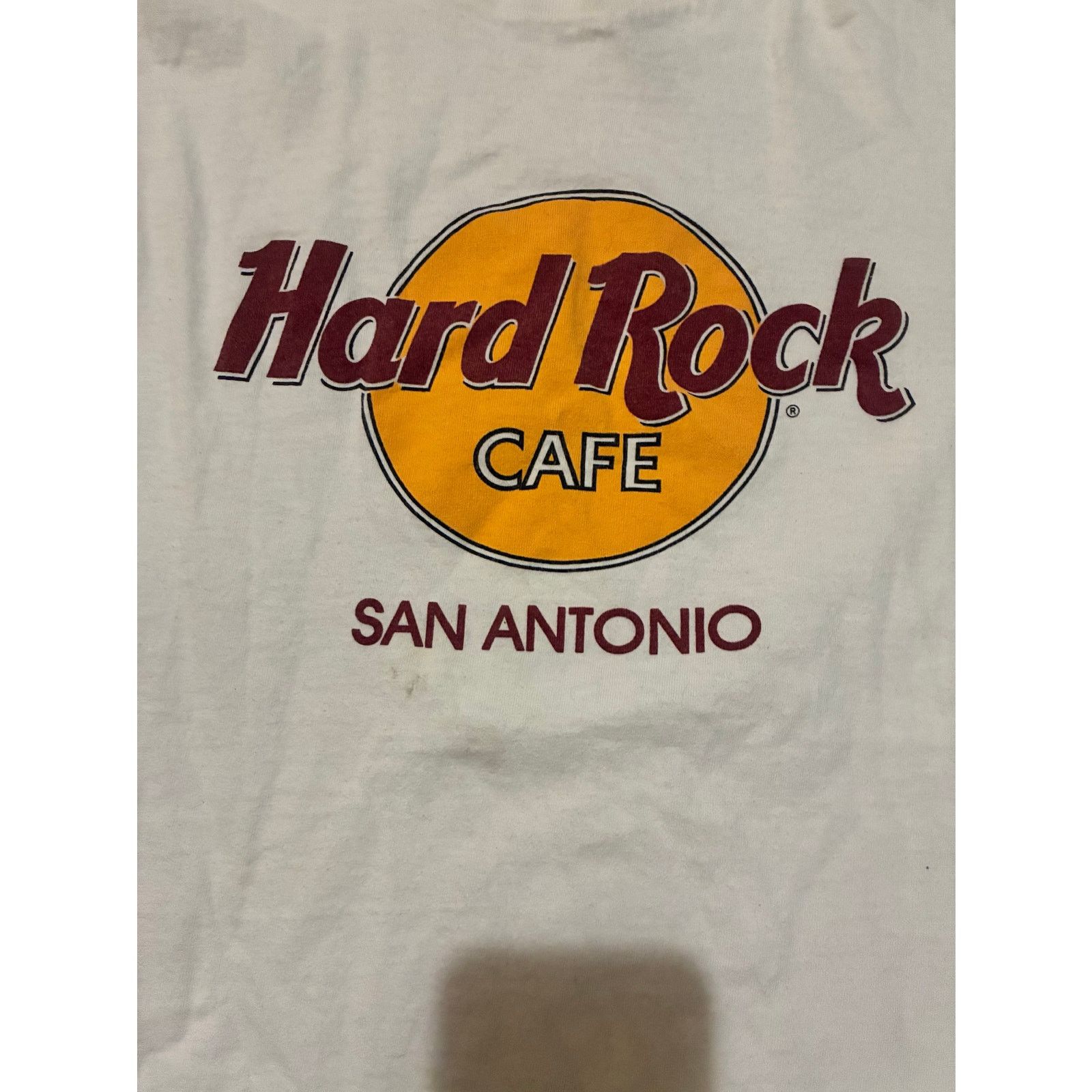 Hard Rock Cafe Vintage Hard Rock Cafe San Antonio T-Shirt Large USA White Size US L / EU 52-54 / 3 - 2 Thumbnail