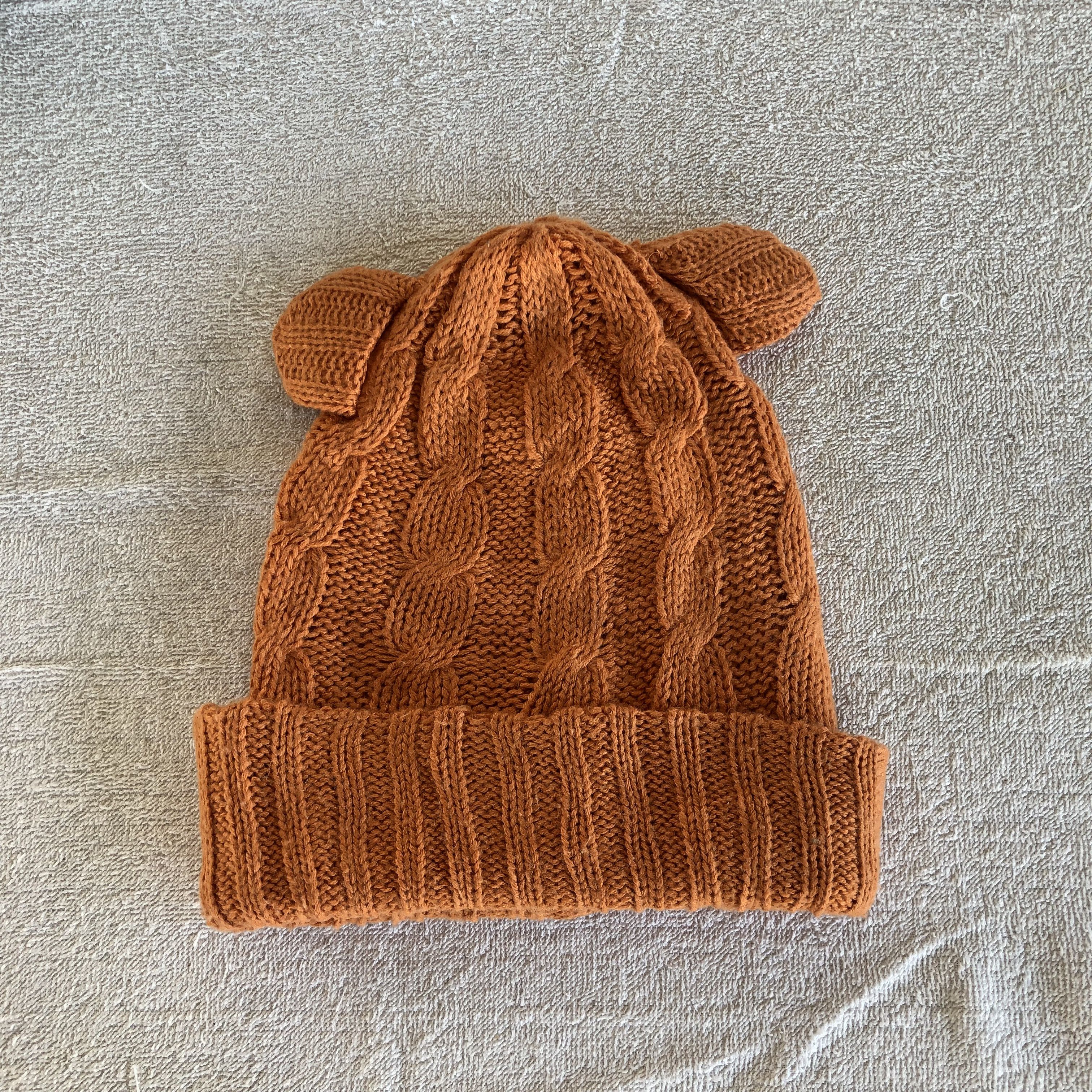 Japanese Brand Vintage 90s Japanese Aran Isle Funny Beanie Snow Caps Hats Size ONE SIZE - 5 Thumbnail