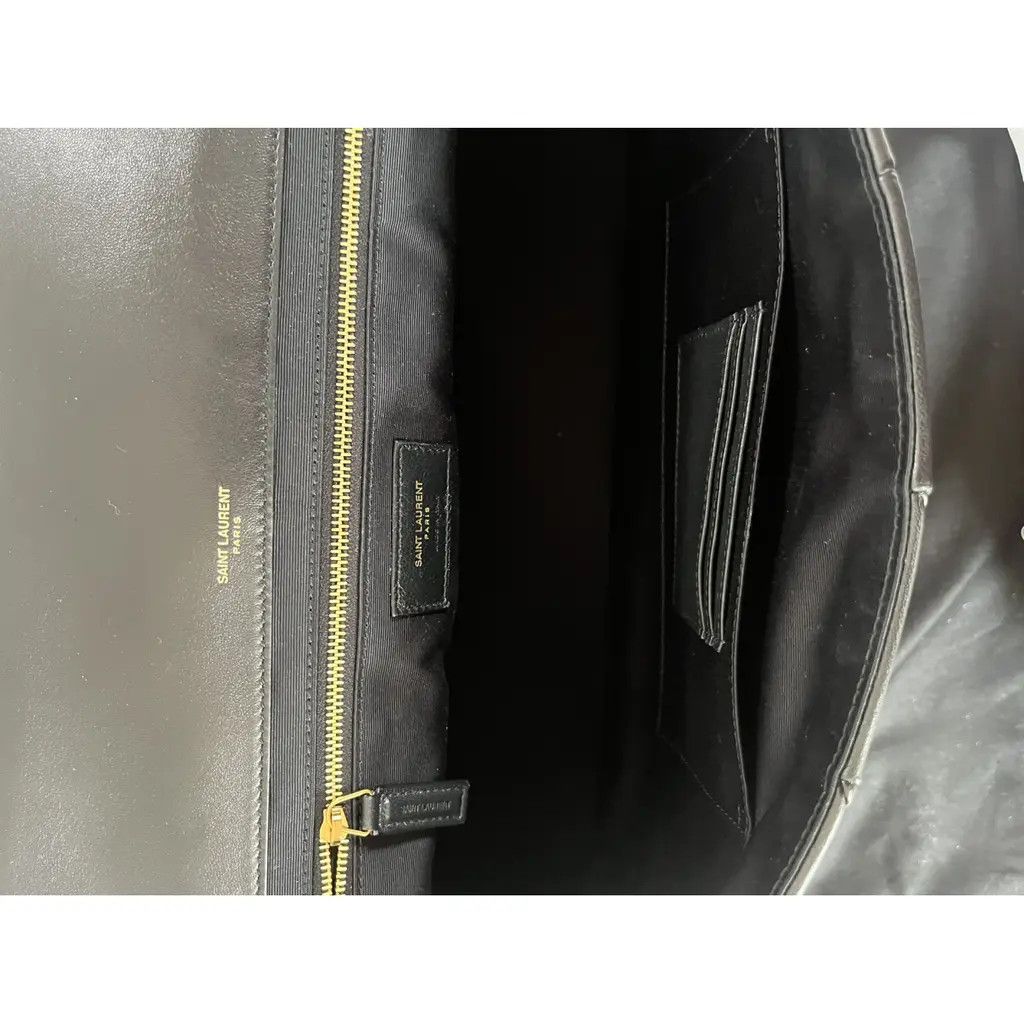 Saint Laurent Paris o1b1hav110924 Size: OS / Oversized Jamie Chain Bag in Black Size ONE SIZE - 8 Thumbnail