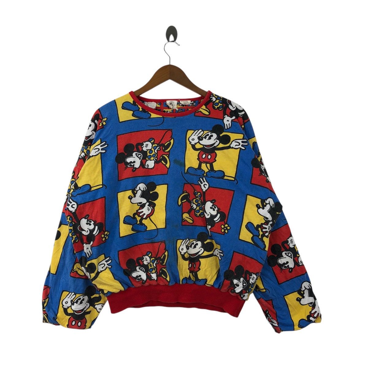 Mickey Mouse Vintage MICKEY MOUSE FULLPRINT By JG Limited Sweatshirt Size ONE SIZE - 1 Thumbnail