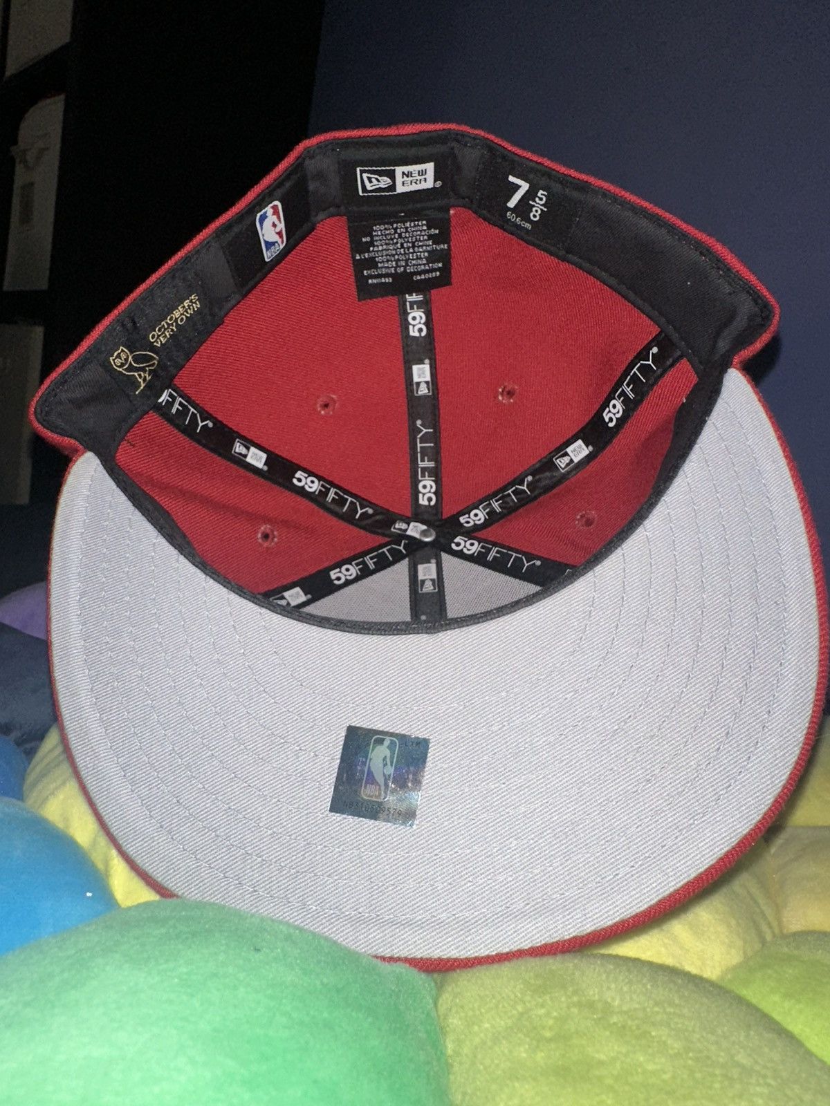 NBA × October's Very Own OVO x Miami Heat New Era 59Fifty Fitted Size ONE SIZE - 5 Thumbnail