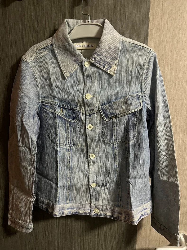 Our Legacy Our Legacy size44 Short denim jacket Size US S / EU 44-46 / 1 - 1 Thumbnail