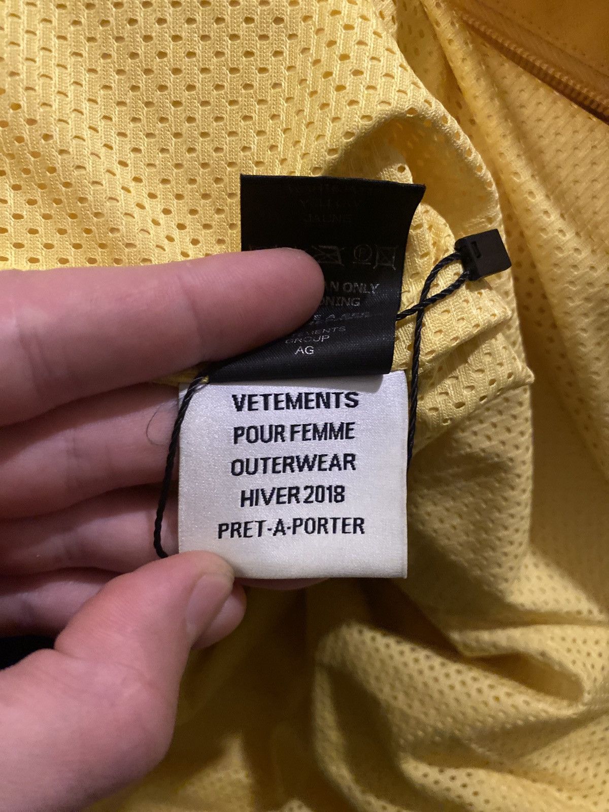 Vetements FW18 Angela Oversized Layer Coat Size S / US 4 / IT 40 - 17 Thumbnail