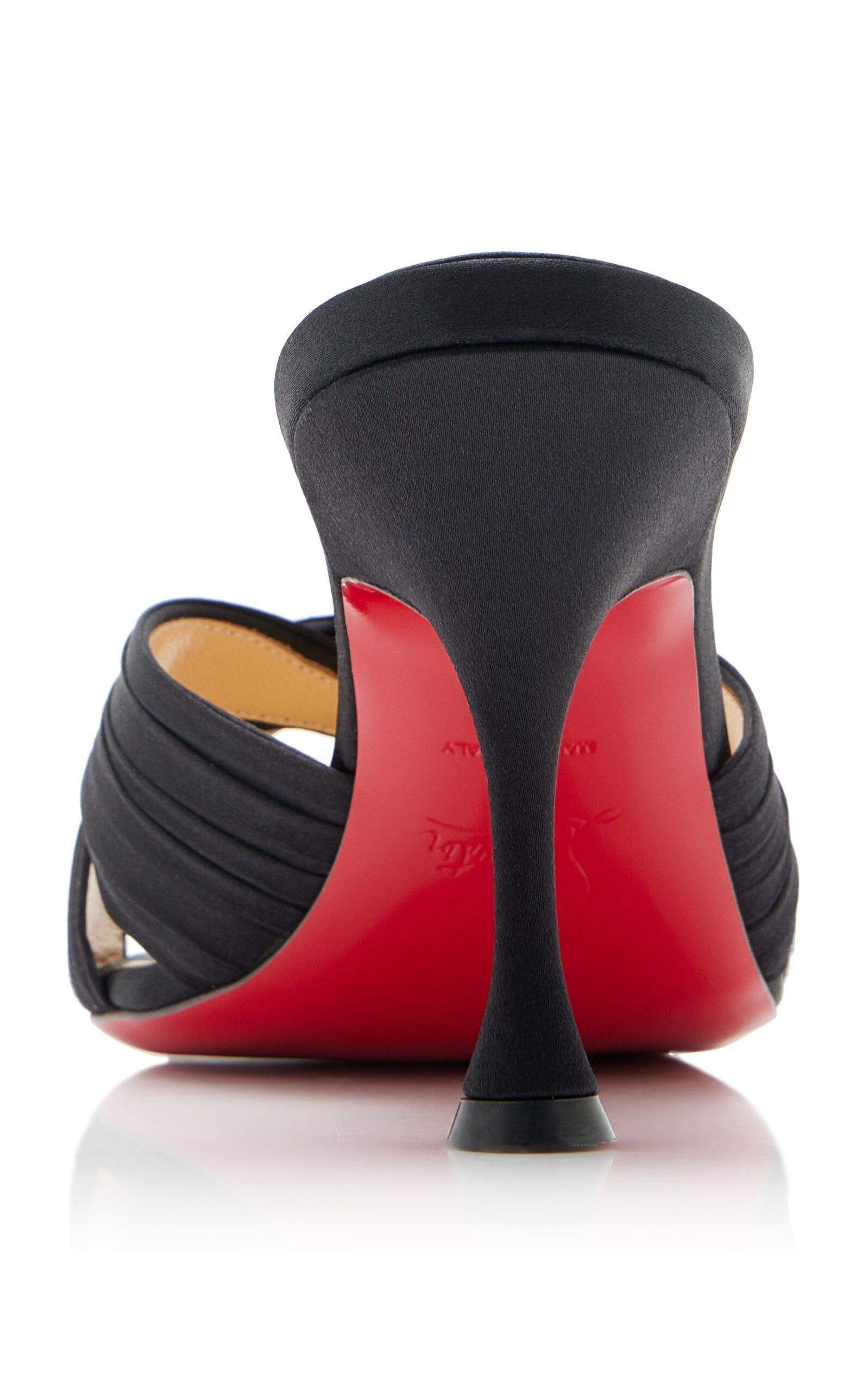 Christian Louboutin o1s1wg110225 Sandal in Black Size US 11 / IT 41 - 4 Thumbnail