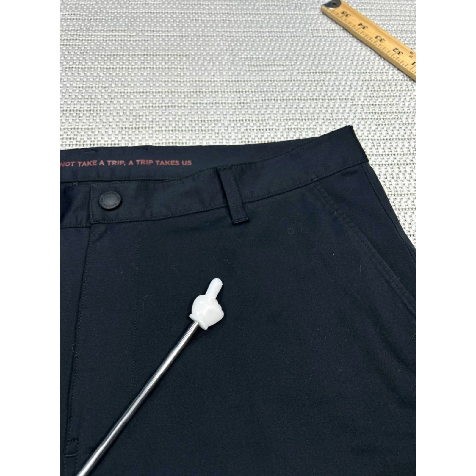 Rhone Rhone Pants Mens 36 Black Polyester Tapered Size US 36 / EU 52 - 5 Thumbnail