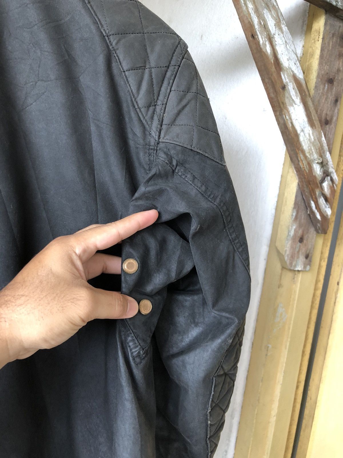 Vintage Belstaff Distressed Trialmaster Waxed Jacket