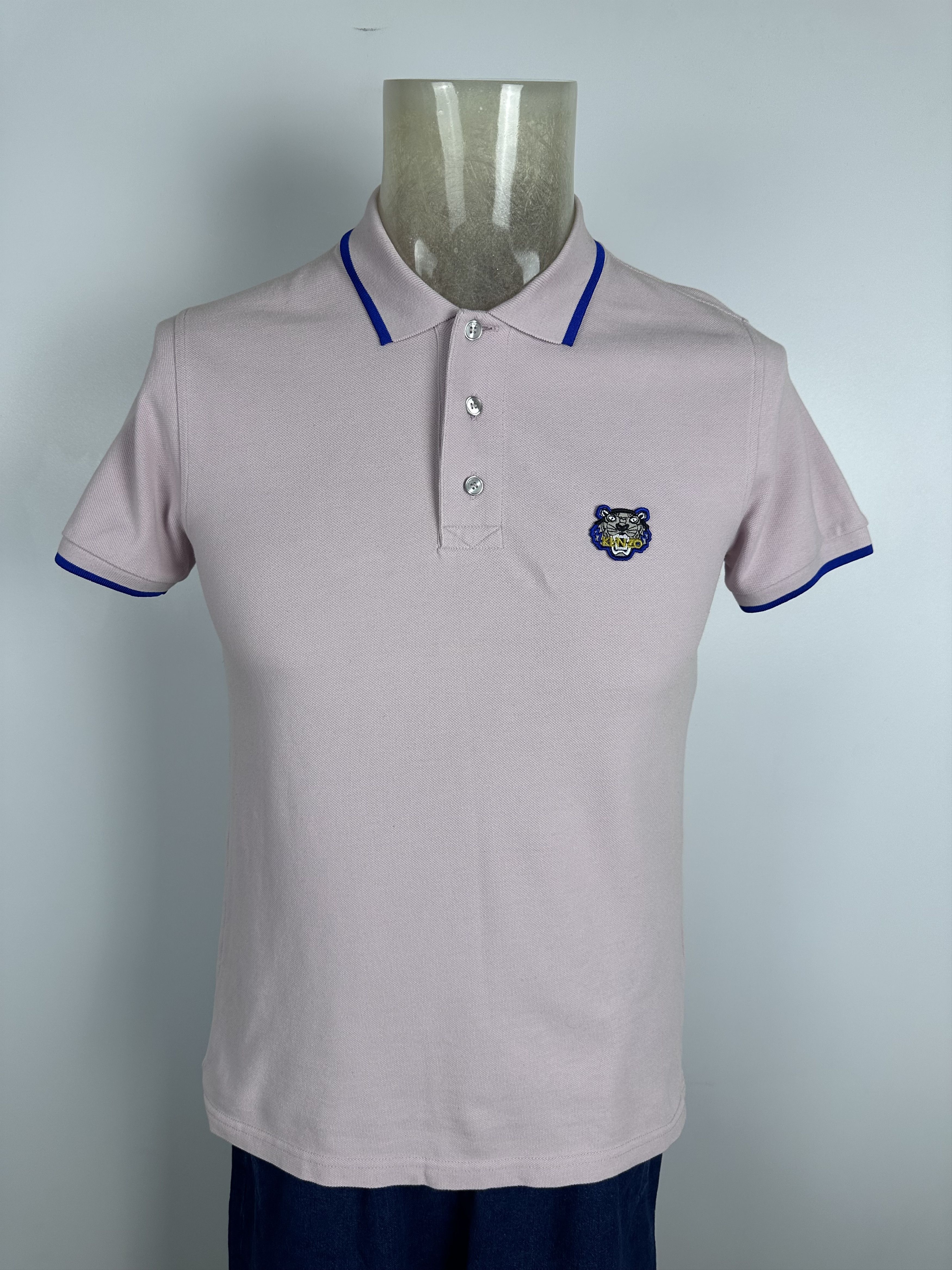 Kenzo Kenzo Polo Shirt TIGER Cotton Man Pink Mens Size XS Size US XS / EU 42 / 0 - 1 Thumbnail
