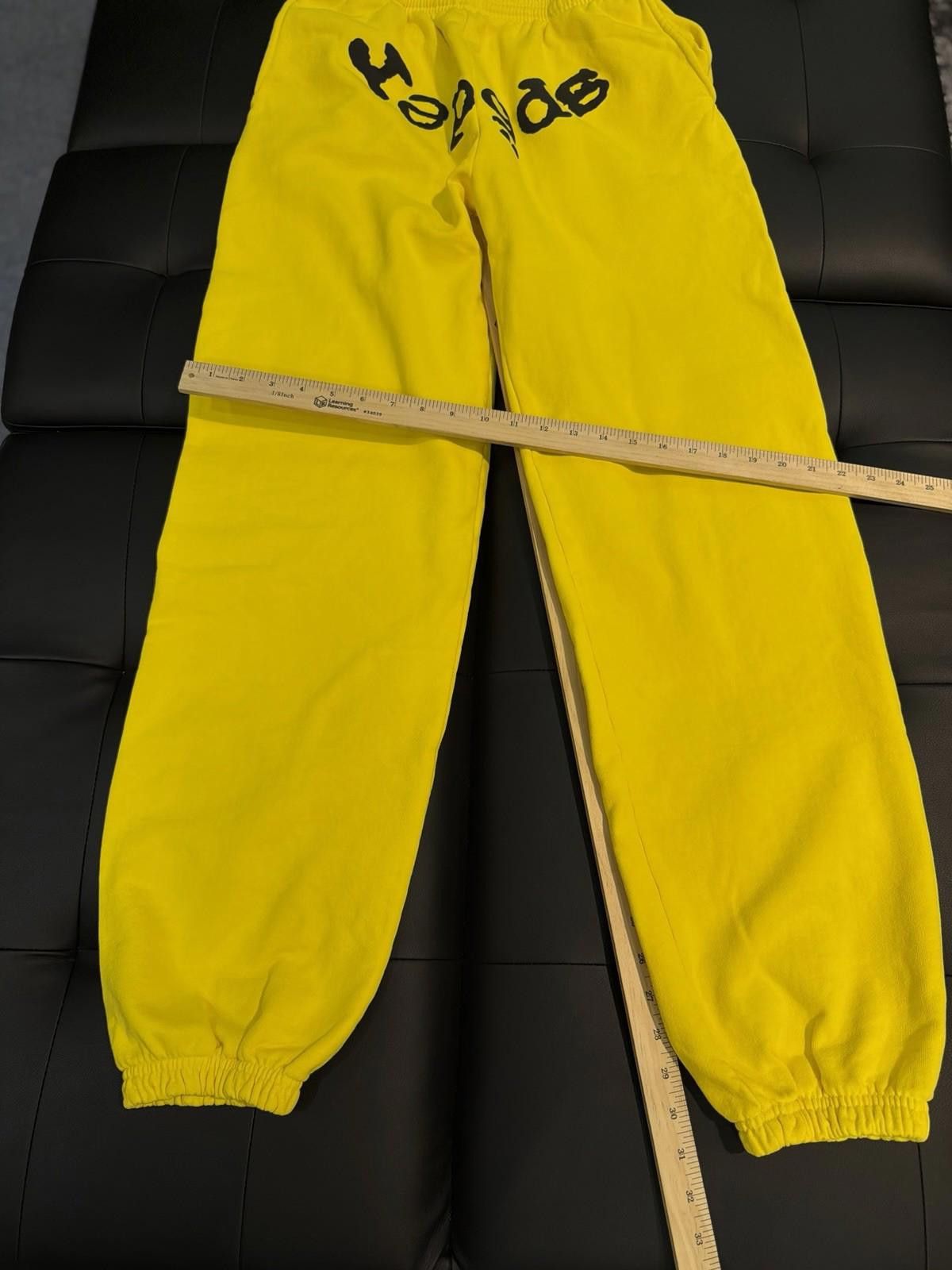Sp5der Size M - Sp5der Worldwide Yellow Sweatpants Spider Size US 32 / EU 48 - 9 Thumbnail