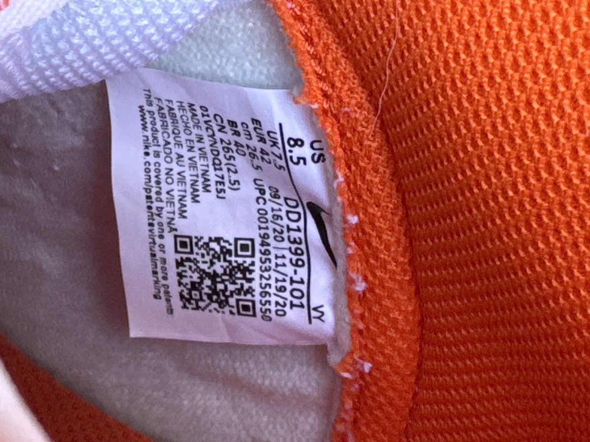 Nike Nike Dunk high Syracuse Size US 8.5 / EU 41-42 - 6 Thumbnail